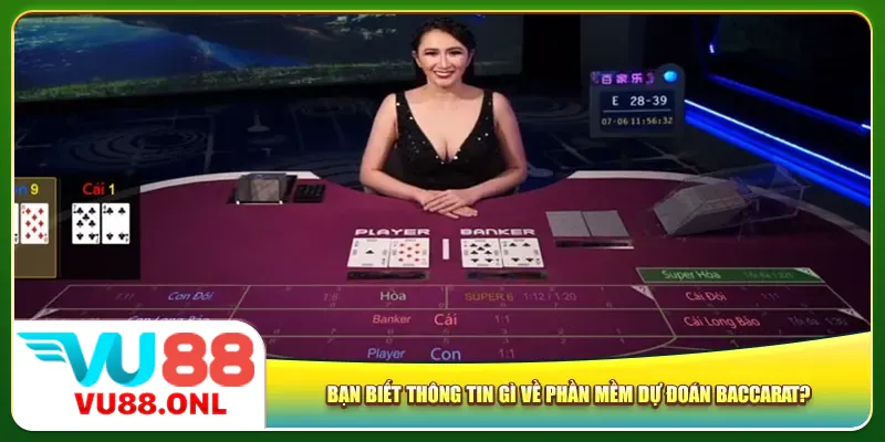 Bạn biết thông tin gì về phần mềm dự đoán Baccara?