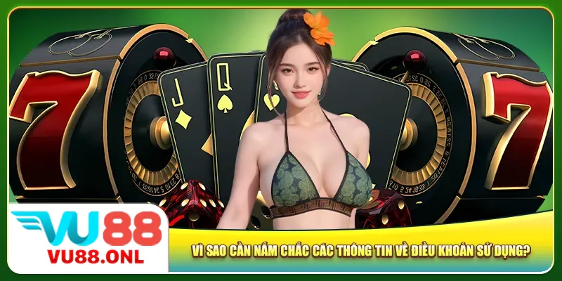 Vì sao cần nắm chắc các thông tin về điều khoản sử dụng?